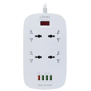چندراهی برق USB دار الدینیو LDNIO SC4407